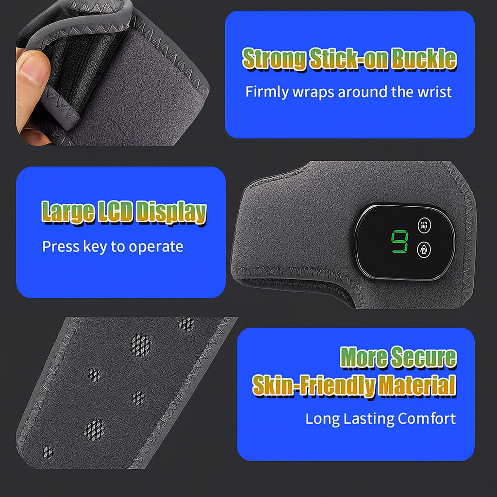 Electric Heated Vibration Best Ankle Brace