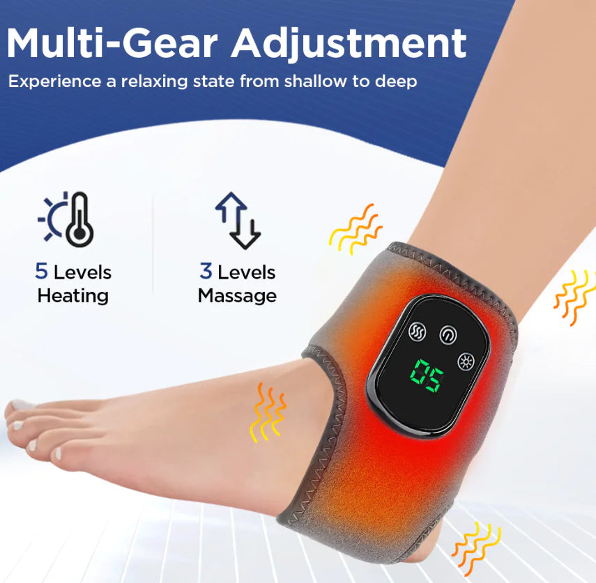 Electric Heated Vibration Best Ankle Brace