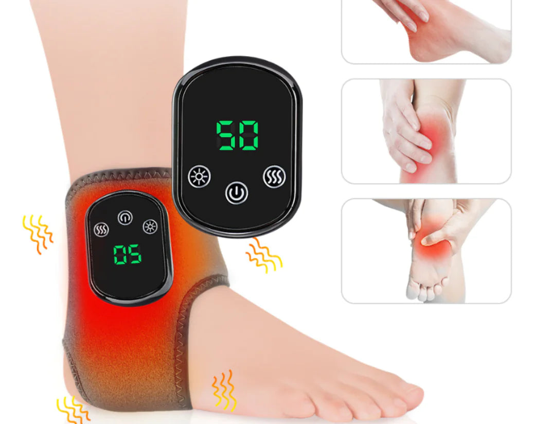 Electric Heated Vibration Best Ankle Brace
