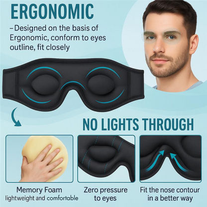 3D Bluetooth Music Eye Mask