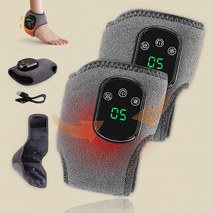 Electric Heated Vibration Best Ankle Brace