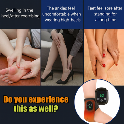 Electric Heated Vibration Best Ankle Brace