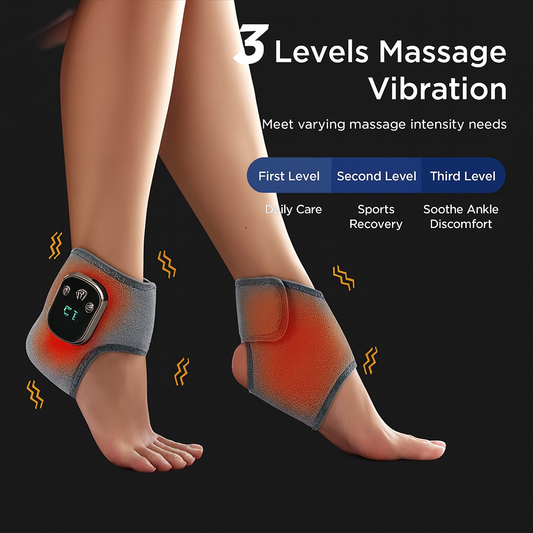 Electric Heated Vibration Best Ankle Brace