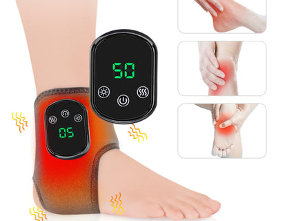 Electric Heated Vibration Best Ankle Brace